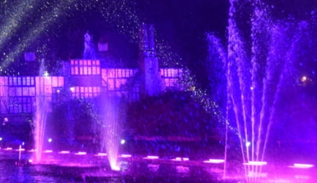 RHS Garden Wisley light display